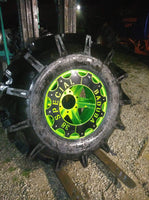 24 X 8  Custom Steel Off-Road Wheels